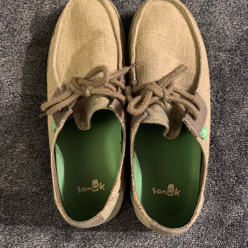 Sanuk Men's Tan Casual Shoes